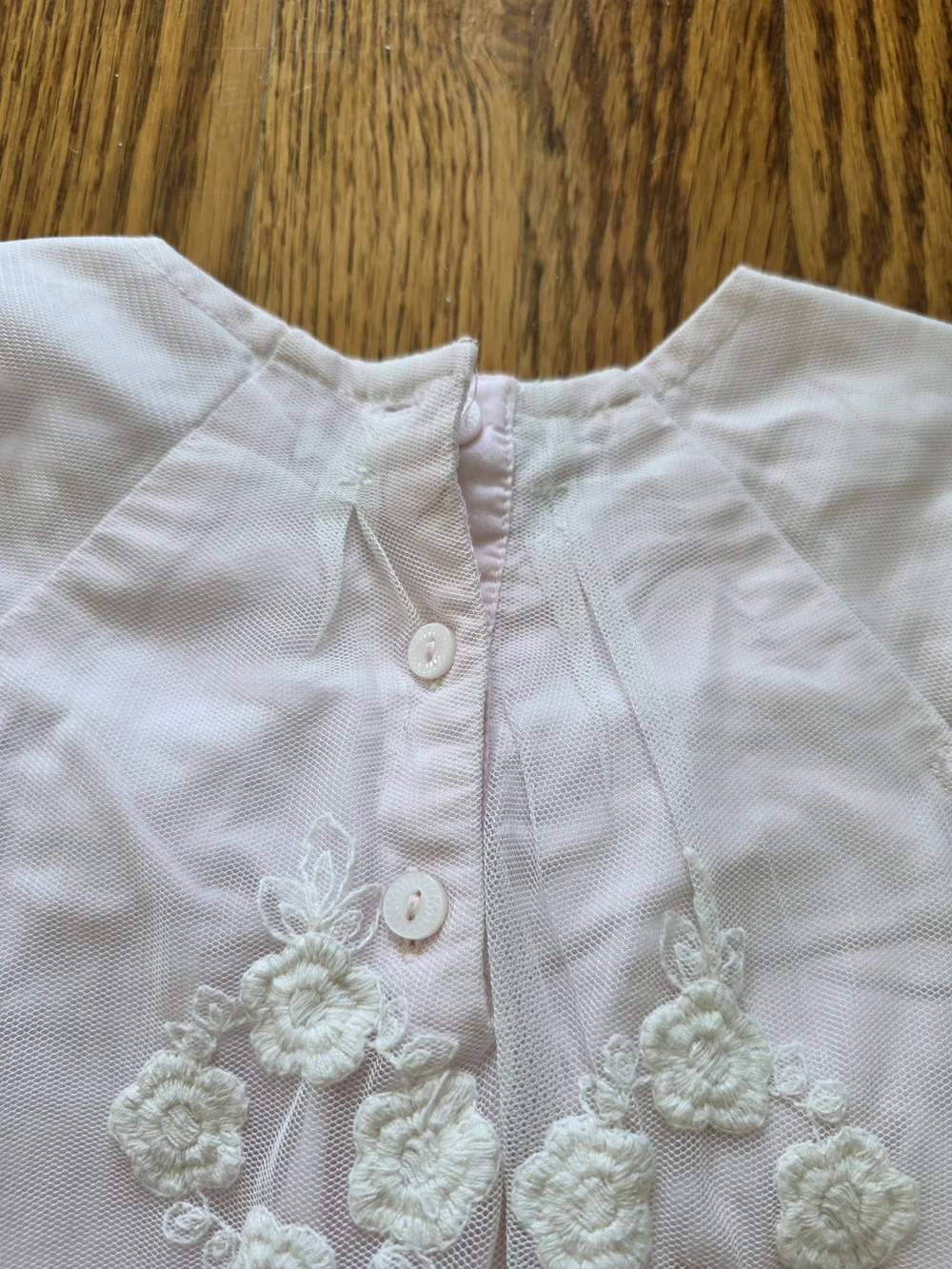 Max Studio Light Pink Cotton Dress Top